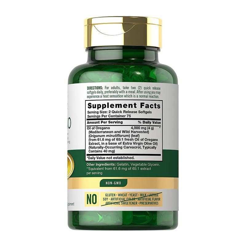 Oregano Oil Softgel Oregano Oil Softgel Herbal Supplement Amazon's Hottest Health Care 5