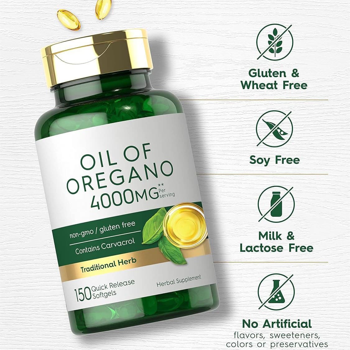 Oregano Oil Softgel Oregano Oil Softgel Herbal Supplement Amazon's Hottest Health Care 1
