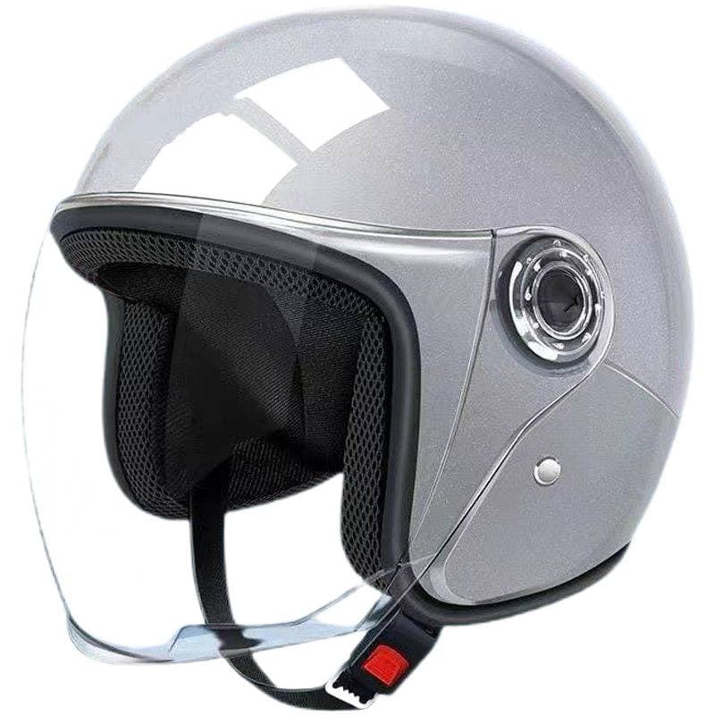 Classic popular helmet for men and women in all seasons, autumn and winter cold protection and warmth, cute binaural motorcycle battery car helmet 6