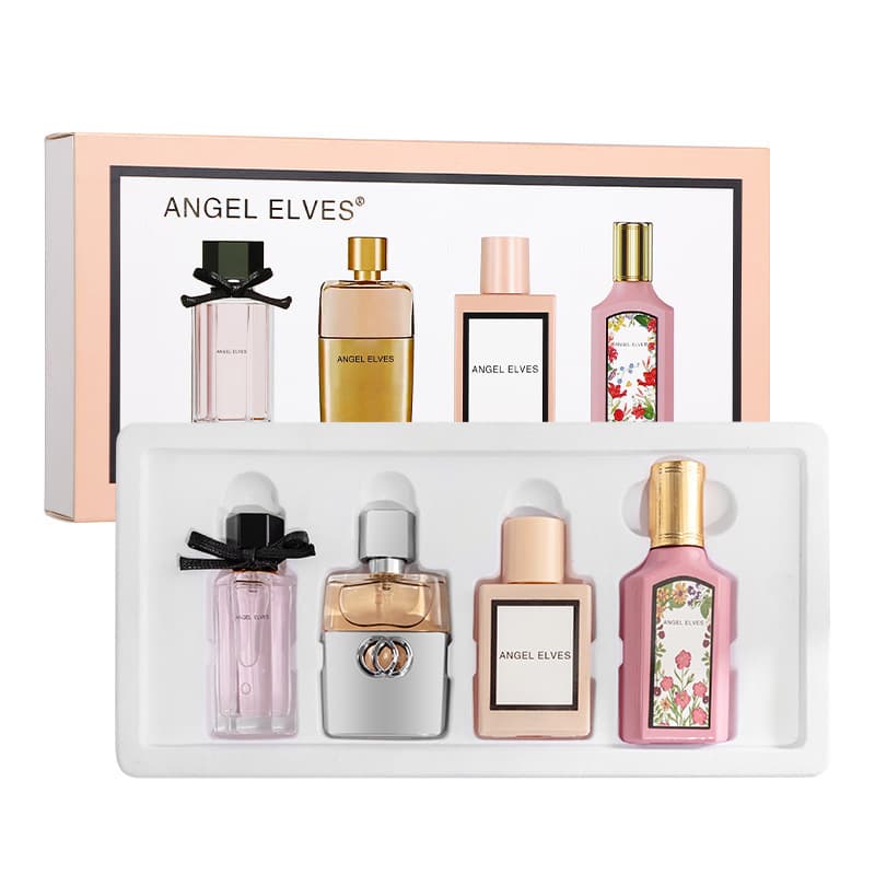 Foreign trade cross-border popular men's cologne set, floral and fruity fragrance, long-lasting fragrance, women's perfume gift box wholesale 6