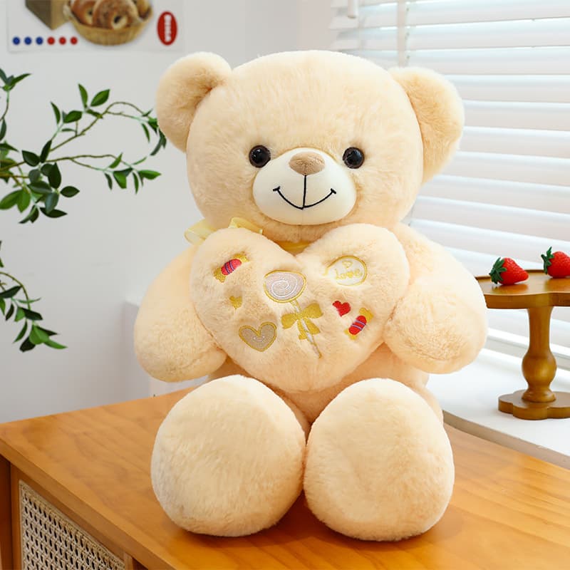 Cross-border hot stuffed teddy bear doll, loving teddy bear doll wholesale large Chinese Valentine's Day gift 8