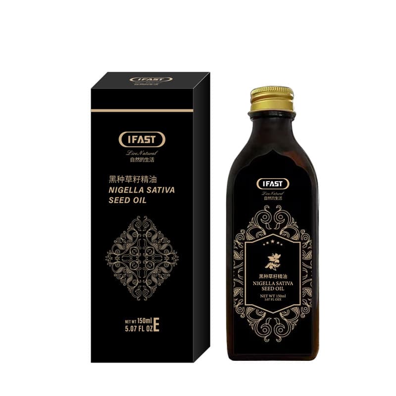 IFAST Black Seed Essential Oil Improves Frizz, Damaged Hair, Hair Care, Hair Care Essence 7