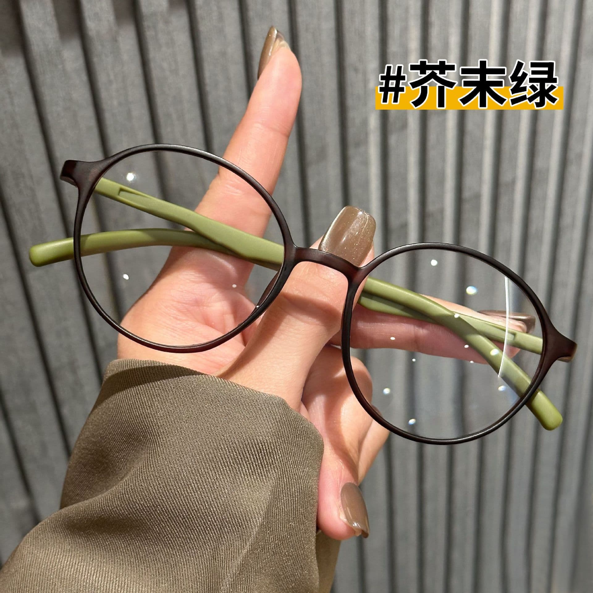 High-end reading glasses for women, anti-radiation, anti-fatigue, slim and age-reducing, comfortable and fashionable, high-definition large-frame reading glasses for the elderly 9