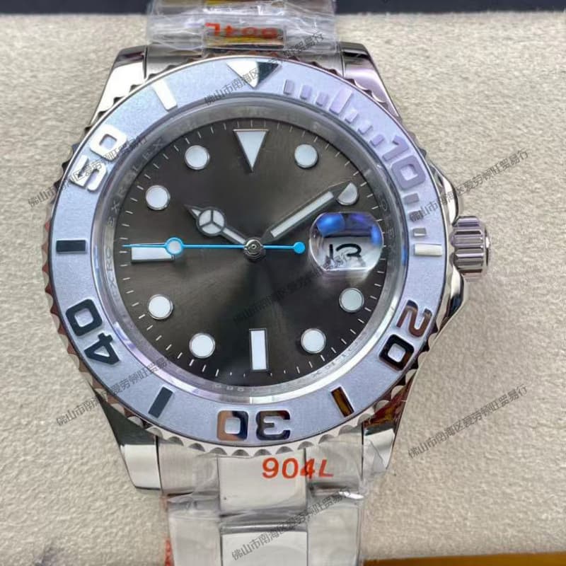 Rolex 126622 Gray Yacht Luminous Calendar Rubber Strap 40mm Automatic Mechanical Men's Luxury Watch 3