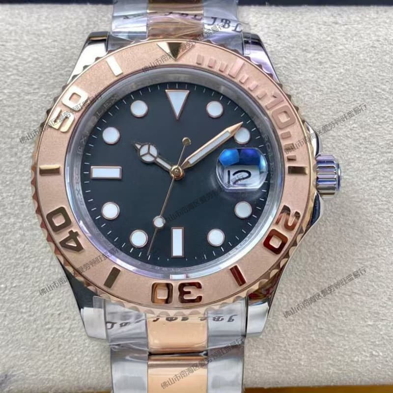 Rolex 126622 Gray Yacht Luminous Calendar Rubber Strap 40mm Automatic Mechanical Men's Luxury Watch 5
