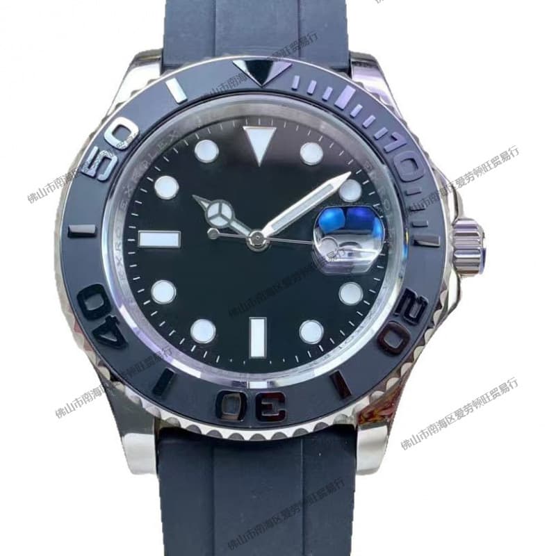 Rolex 126622 Gray Yacht Luminous Calendar Rubber Strap 40mm Automatic Mechanical Men's Luxury Watch 6