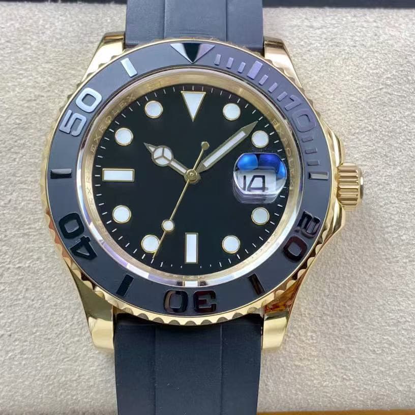 Rolex 126622 Gray Yacht Luminous Calendar Rubber Strap 40mm Automatic Mechanical Men's Luxury Watch 10
