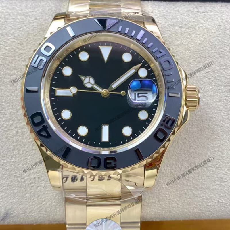 Rolex 126622 Gray Yacht Luminous Calendar Rubber Strap 40mm Automatic Mechanical Men's Luxury Watch 1