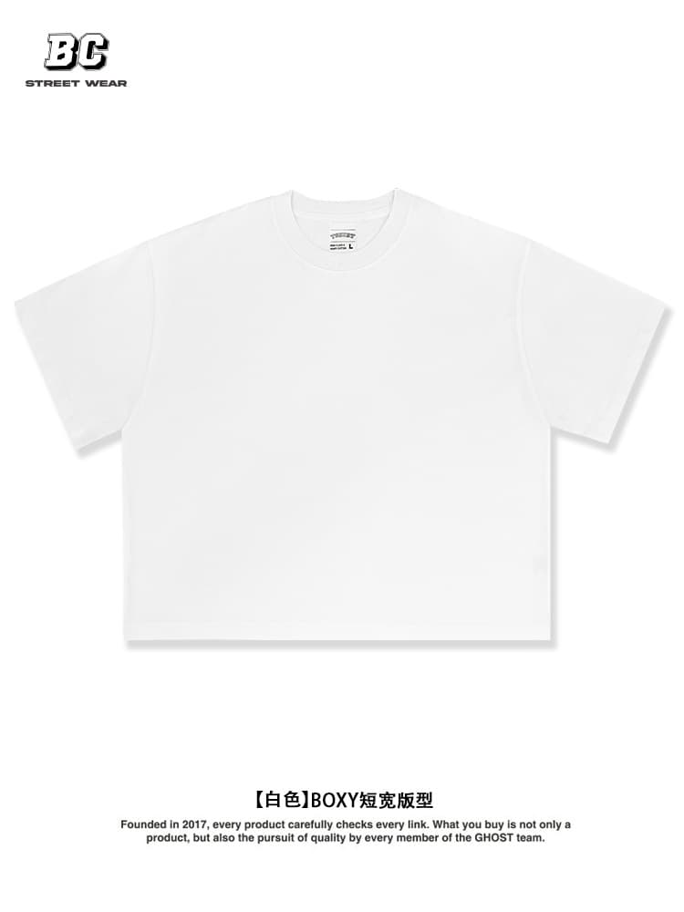 Boxy Fit Vintage Wash T-Shirt Crop Men 5