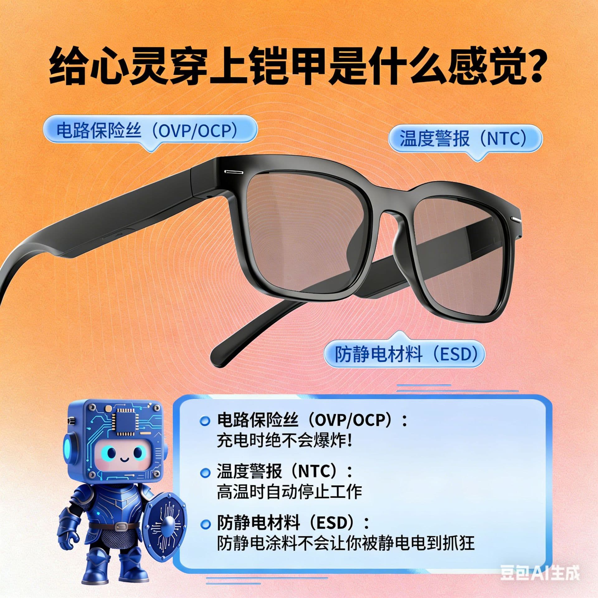 Smart glasses, telephone for navigator, bluetooth 5