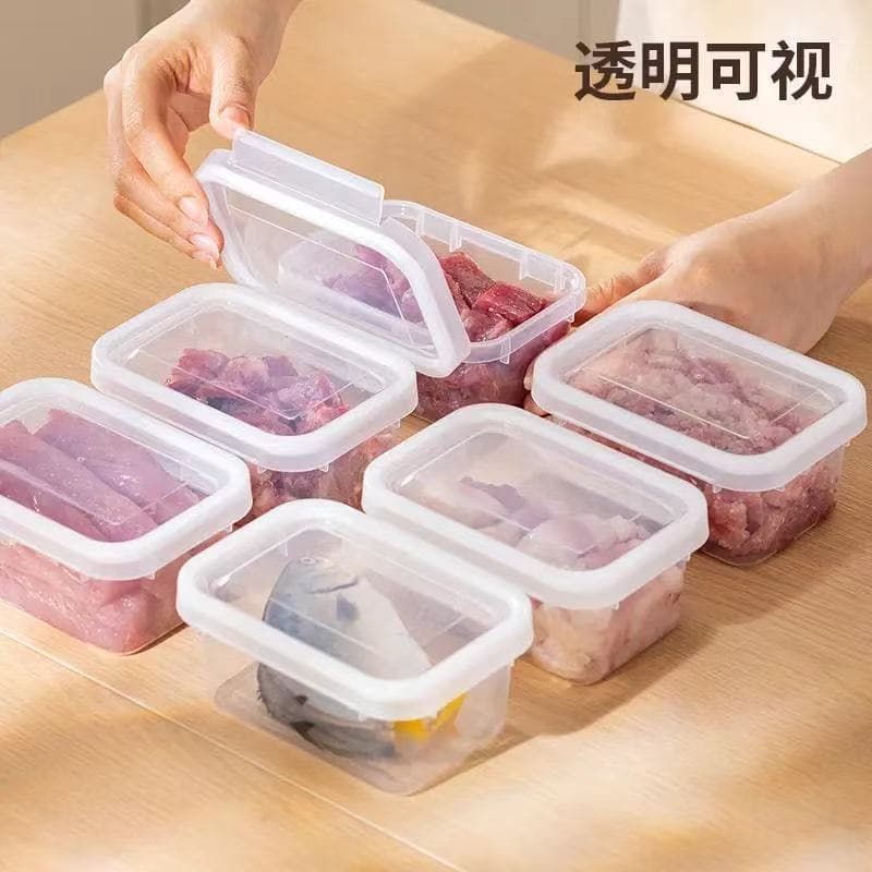 Fresh-keeping box refrigerator storage box fruit food-grade sealed packaging box microwaveable frozen fresh meat vegetable preparation box 3