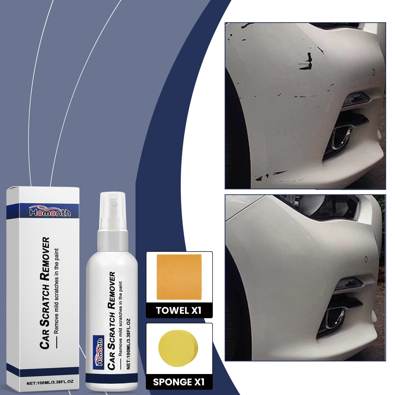HOMONTH car scratch spray car scratch scratch renovation repair car paint
