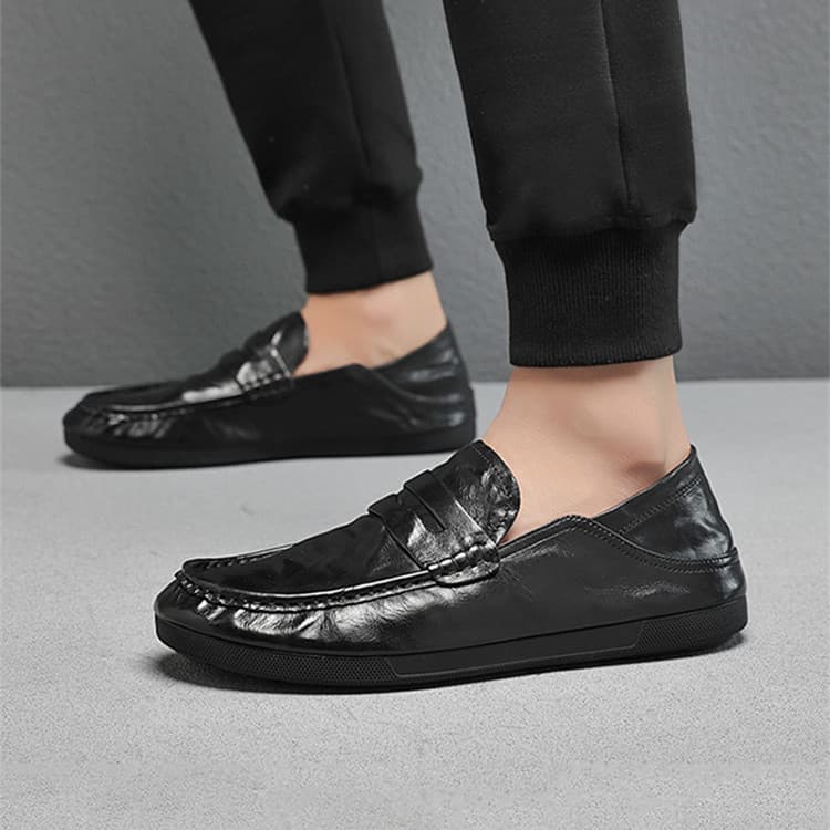 Trend breathable loafers English style, high-end 3