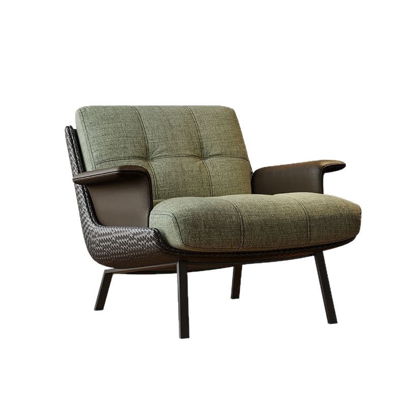 Italian minimalist sofa chair designer Daiki armchair living room antique style lazy leisure sofa chair 5