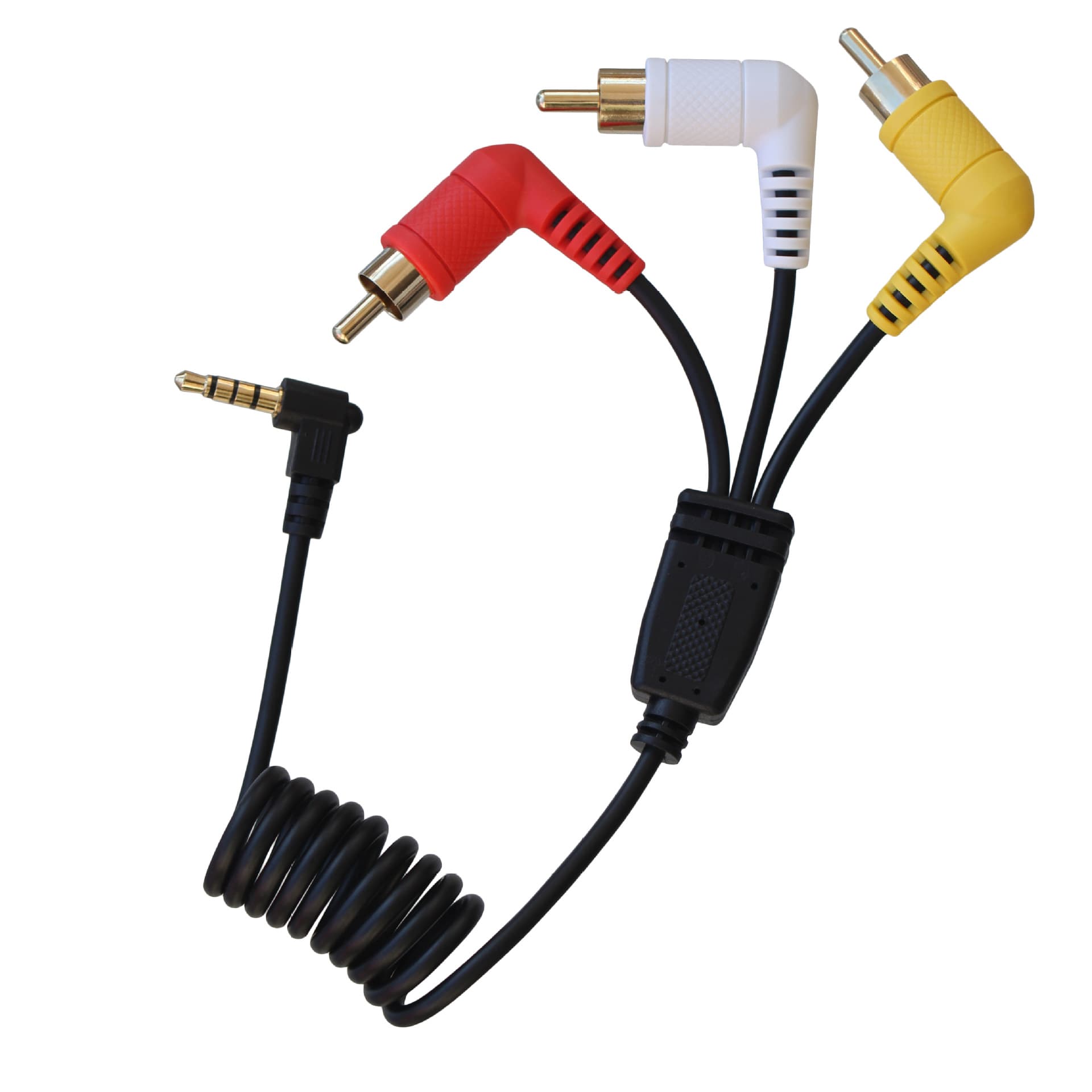 Suitable for Sony DCR-VX2000E audio and video transmission tape camera to computer RCA elbow 2