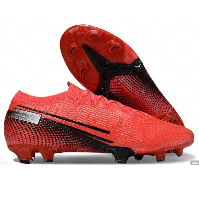 Cross-border hot selling low-top spike football shoes Mercurial FG13 knitted surface Flyknit 360 technical waterproof 39-45 2
