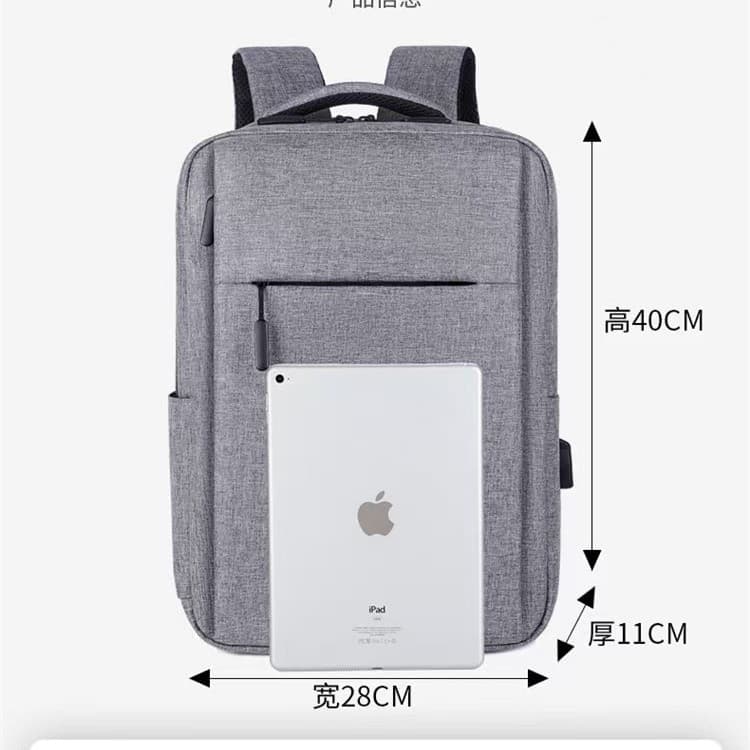 (Cross-border trading), laptop, waterproof backpack, school bag for students, business version, custom-made, with your logo imprint 4