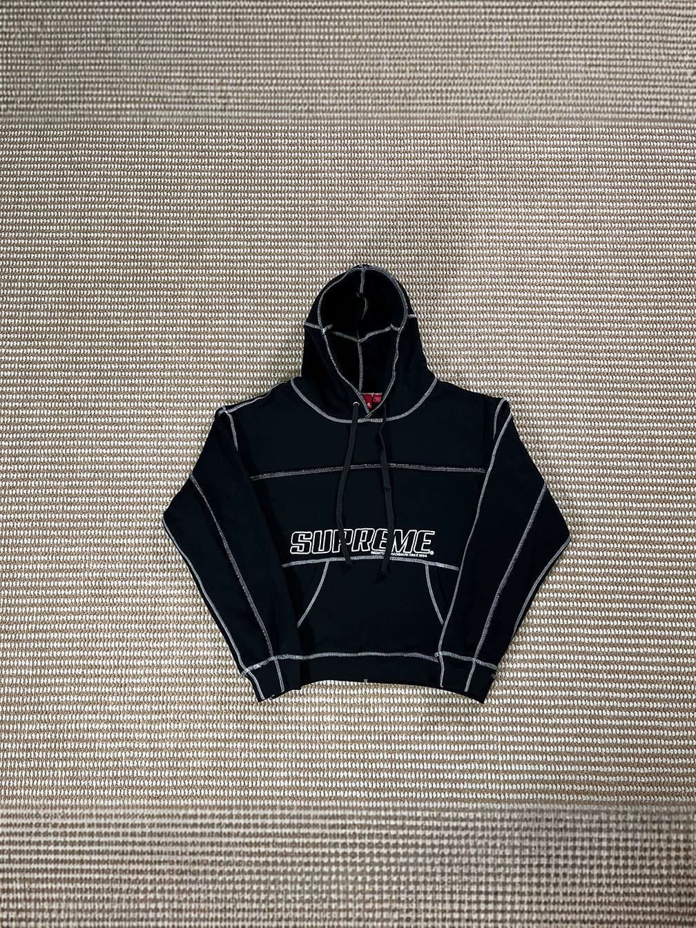 Cross-border Sup Tracksuit trendy sportswear suit jacket+pants assault jacket sweatshirt jacket 3