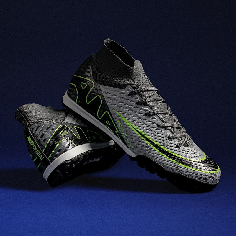 Men's Soccer Shoes Multi-Stud Training Cleats Student Athletic 4