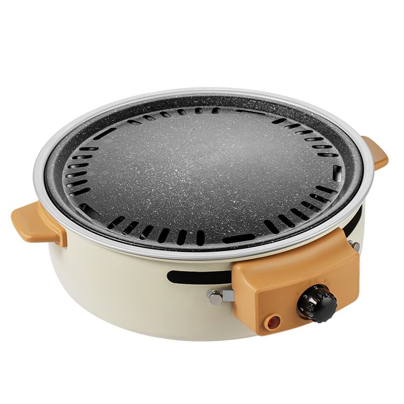 Electric carbon dual-purpose barbecue stove, tea and roasting stove set, full set of stove, household indoor and outdoor barbecue two-in-one 5