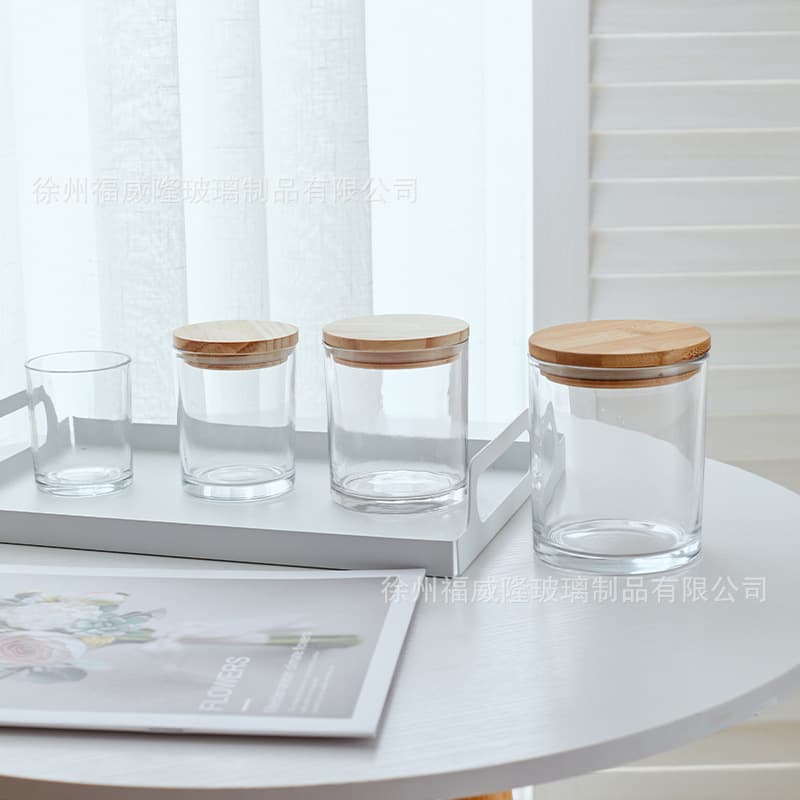Transparent aromatherapy, glass candle, DIY 3