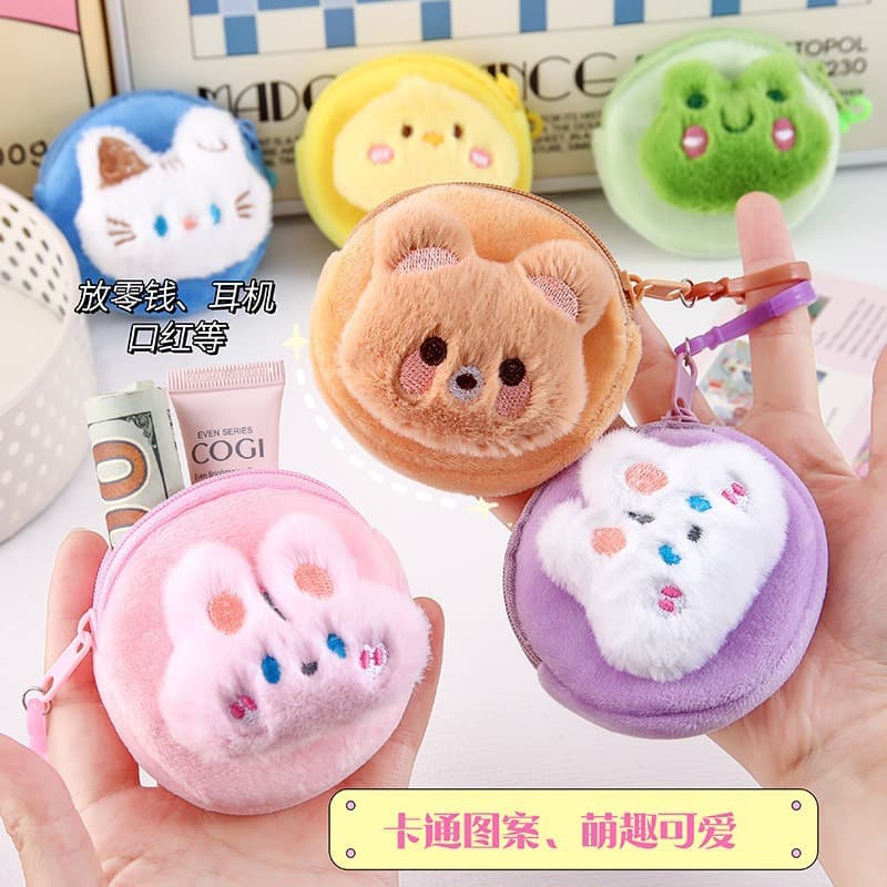 (Wholesale), organizer bag for students, wallet, shoulder bag, headphones, small equipment bag, cartoon handheld children's bag 3