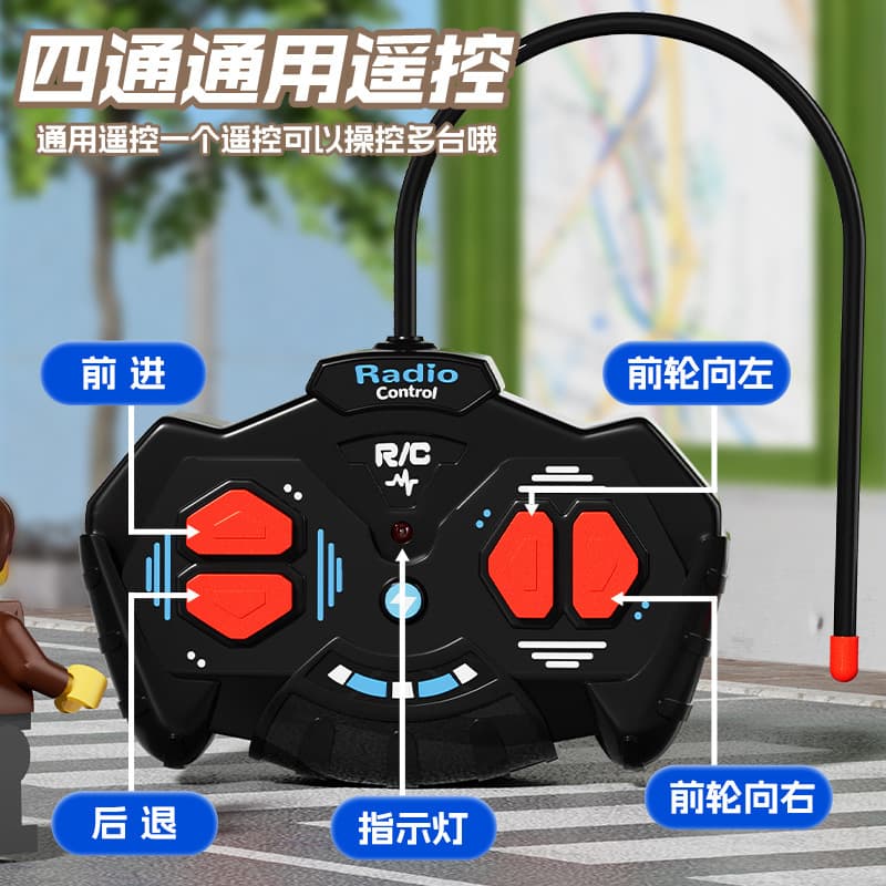 Electric toy car, realistic transport, truck, remote control 4