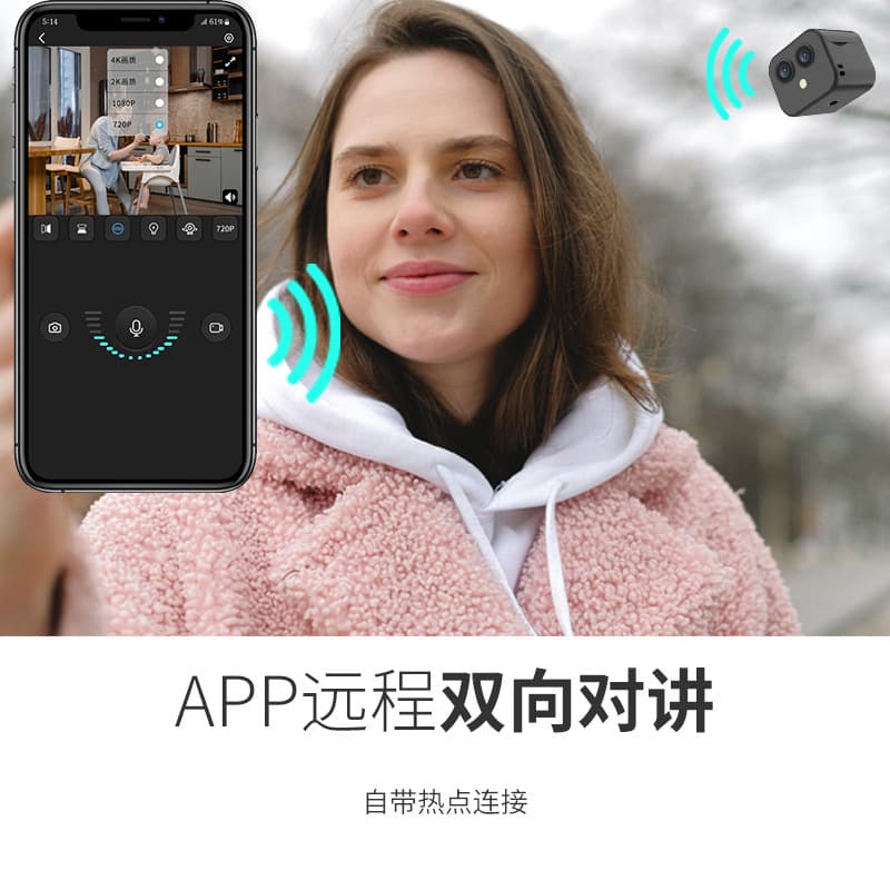 Lens, smart wireless CCTV camera, radio baby monitor, D3 2