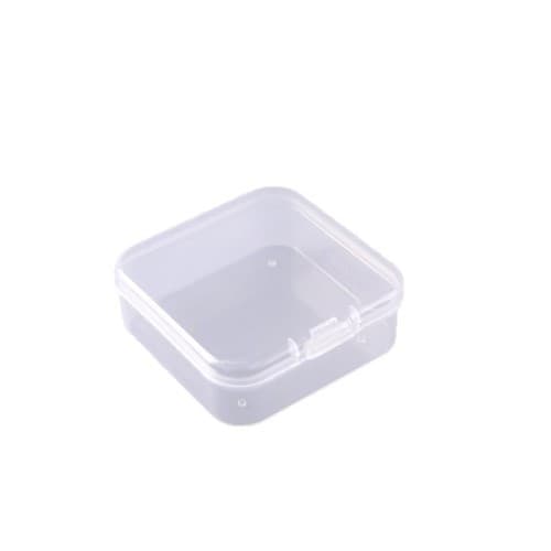 Square plastic transparent box, storage system, 5.5cm 5