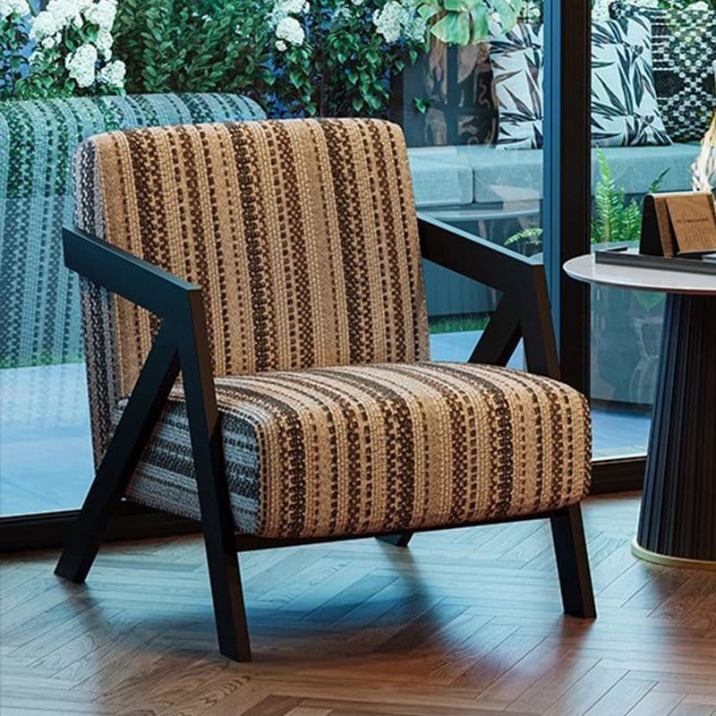 Design retro sofa from natural wood, french style 3