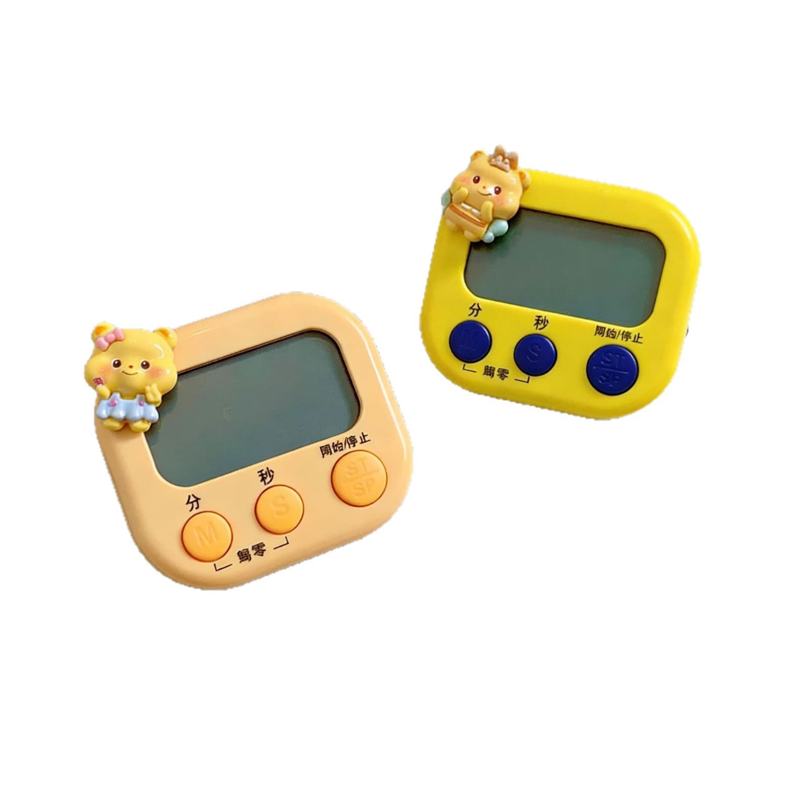 (Wholesale), oil, teaching stopwatch for students, with little bears, timer 5