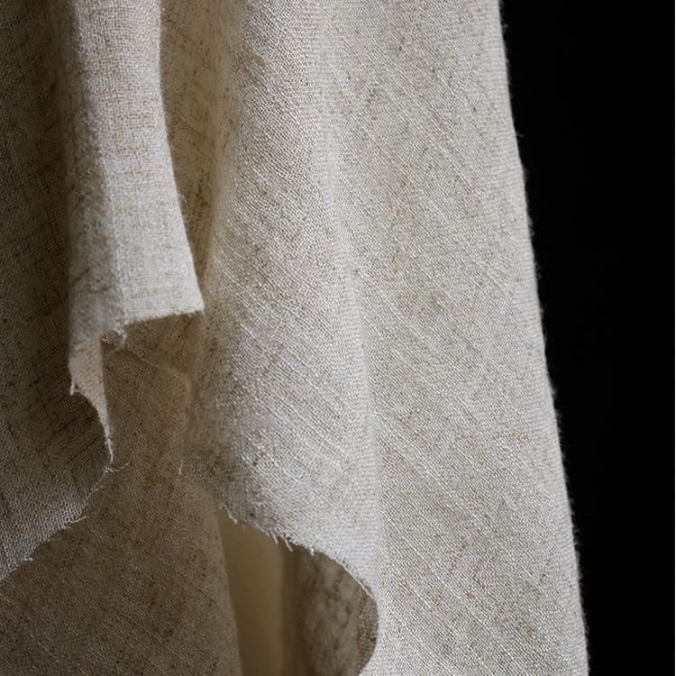 Beige soft retro cloth, design Hanfu, cotton and linen 2