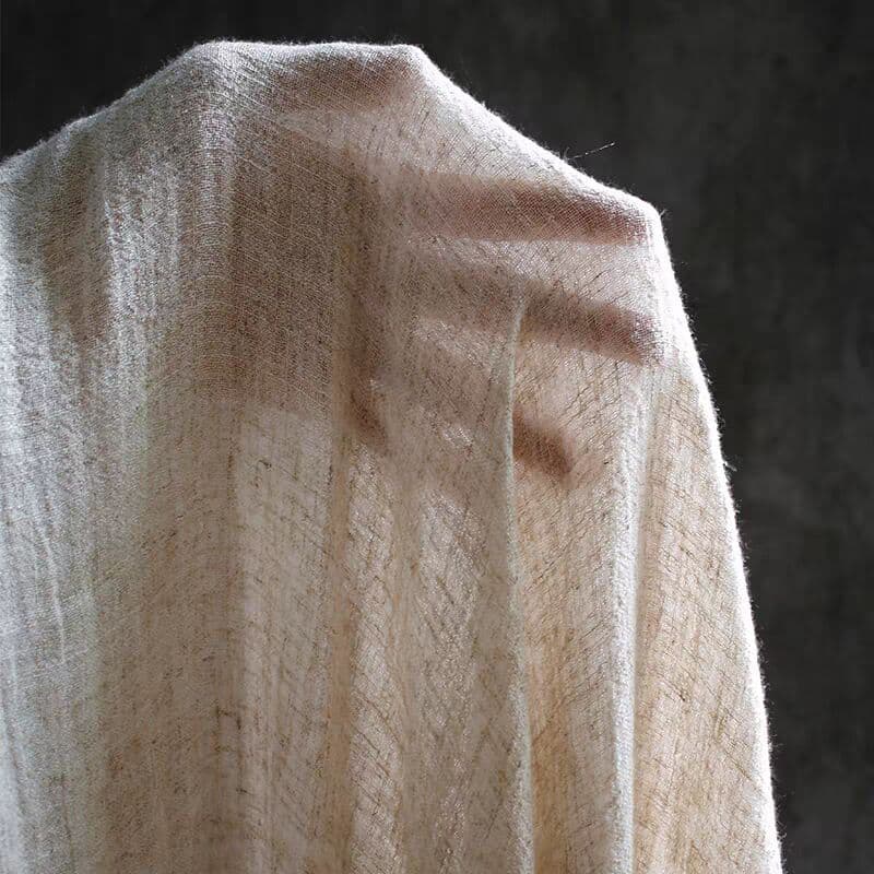 Beige soft retro cloth, design Hanfu, cotton and linen 3