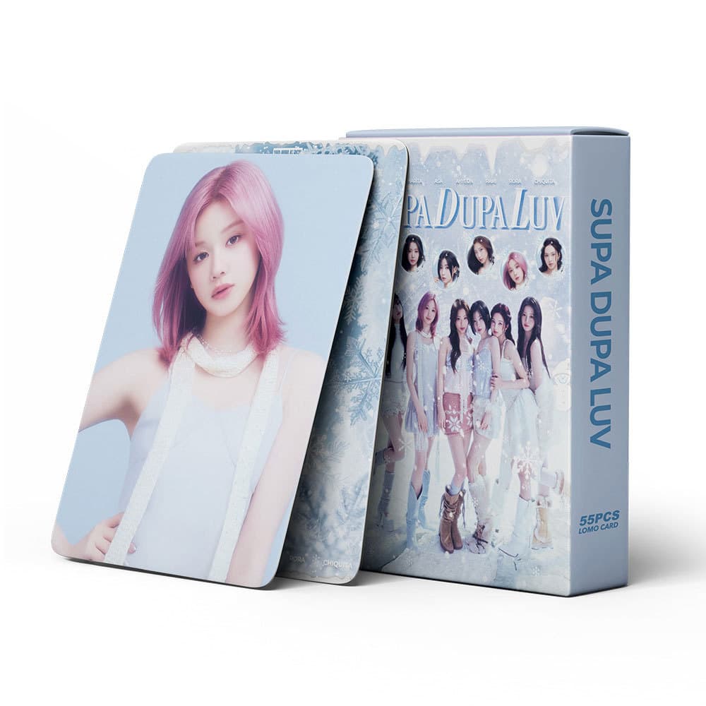 55pcs BABYMONSTER Single Album Supa Dupa Luv Support LOMO Card Collection Card 3