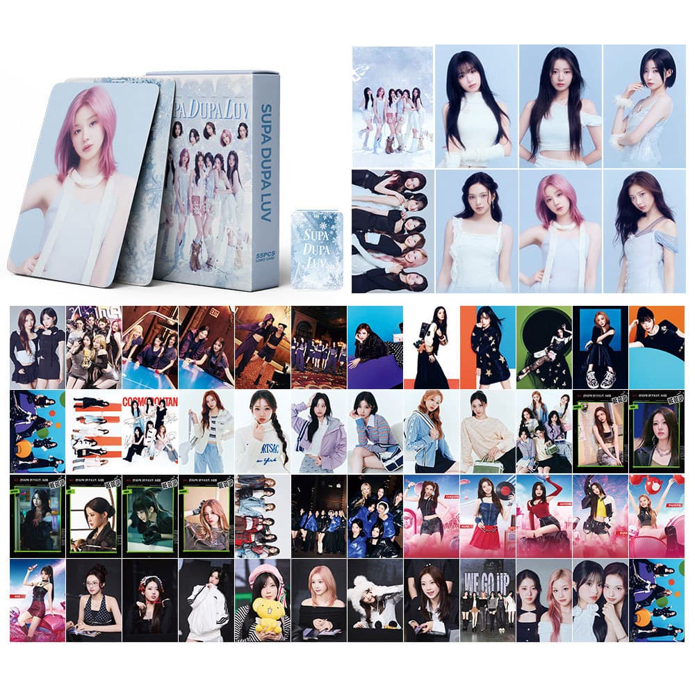55pcs BABYMONSTER Single Album Supa Dupa Luv Support LOMO Card Collection Card 1
