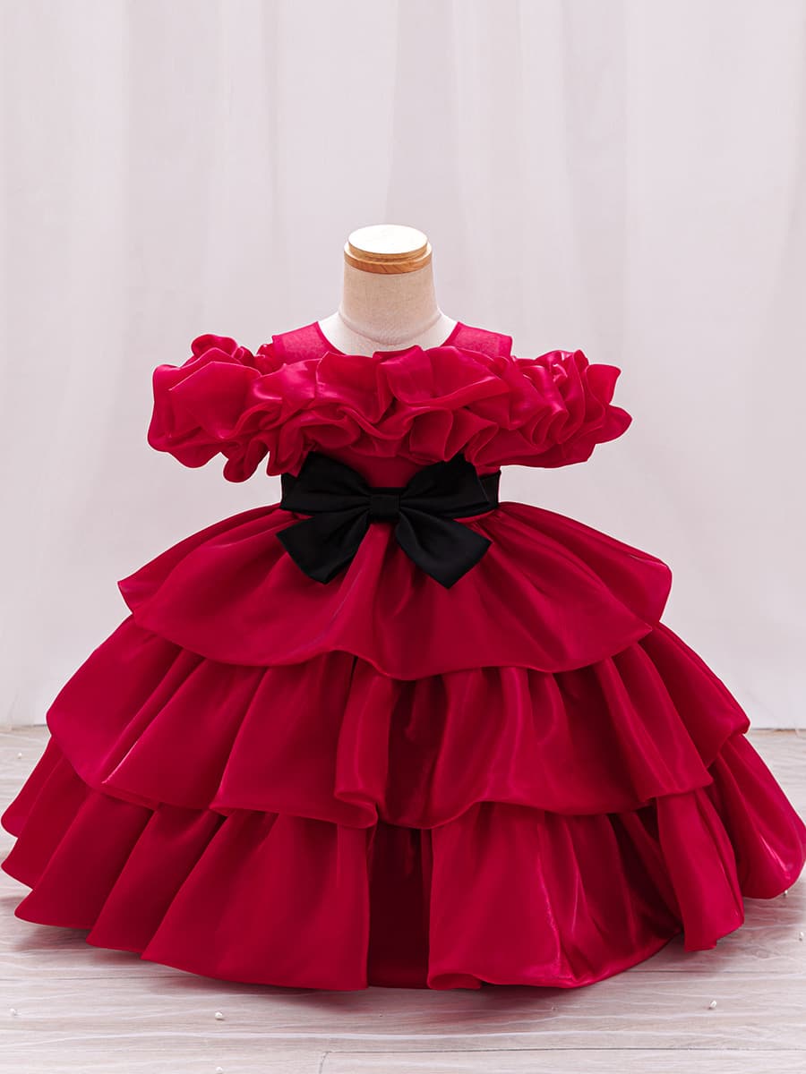 Small princess costume, evening dress, piano performance costume, special occasion clothing, graduation party 3