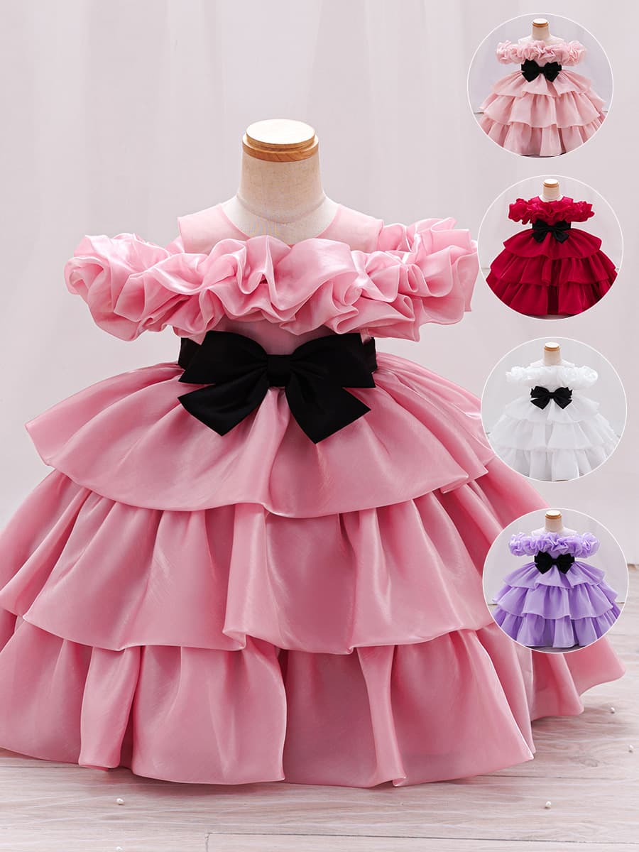 Small princess costume, evening dress, piano performance costume, special occasion clothing, graduation party