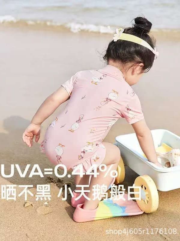 Summer beach children's quick dry swimwear, sun protection 3