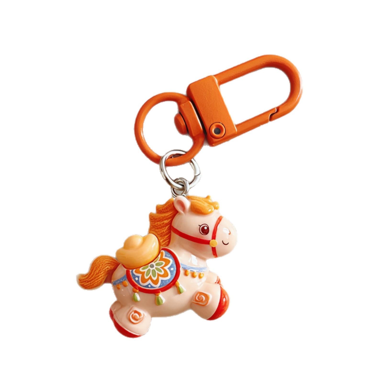 Cartoon pony, keychain, creative pendant, bag decoration for students, backpack, bag accessory, Birthday gift 5