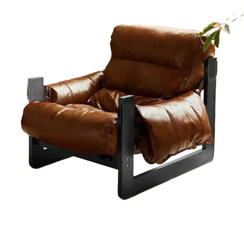 Jersey Chair Designer Single Sofa Chair Home Living Room Light Luxury Retro Leisure Lying Lazy Sofa Chair 5