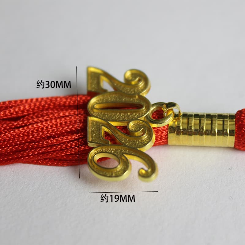 New product 2026 bachelor's cap, doctor's cap, tassels, opening season, graduation season, honorary master's clothing accessories, handmade tassels 2