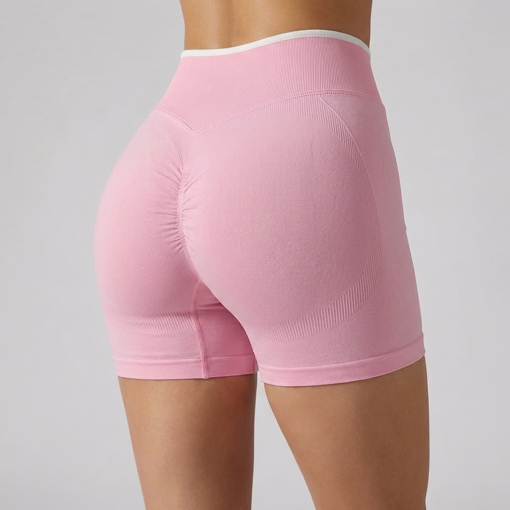 Shorts for yoga, sports underwear for hips shape correction, trousers for gym, European style, tight, for running 5