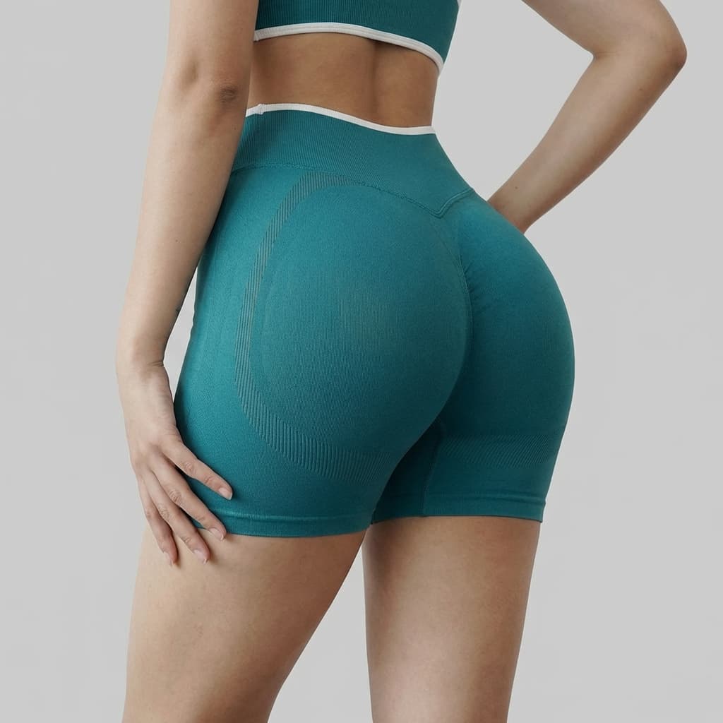 Shorts for yoga, sports underwear for hips shape correction, trousers for gym, European style, tight, for running 1