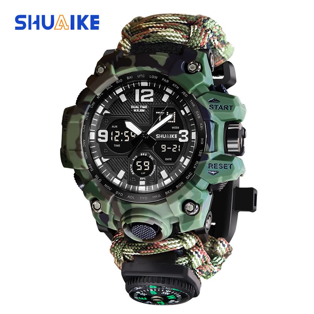 (Cross-border trading), (Wholesale), digital watch, whistle, lighter, thermometer, travel men's watch, (Physicals) 3