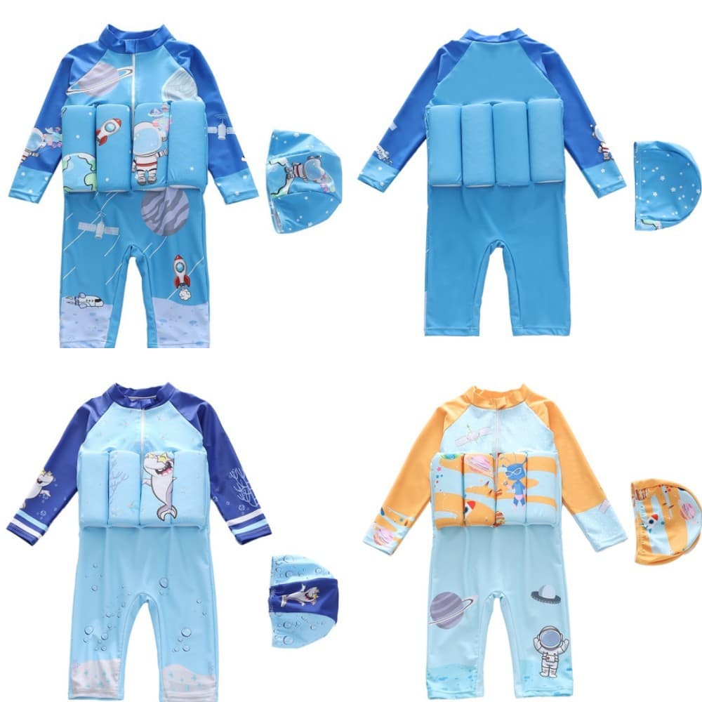 Children's swimwear for boys, shark, dinosaur