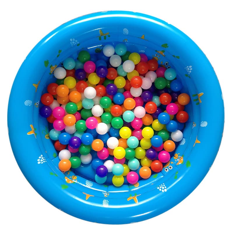 Inflatable marine children's ball pool, swimming pool play in water for fishing, fishes 5