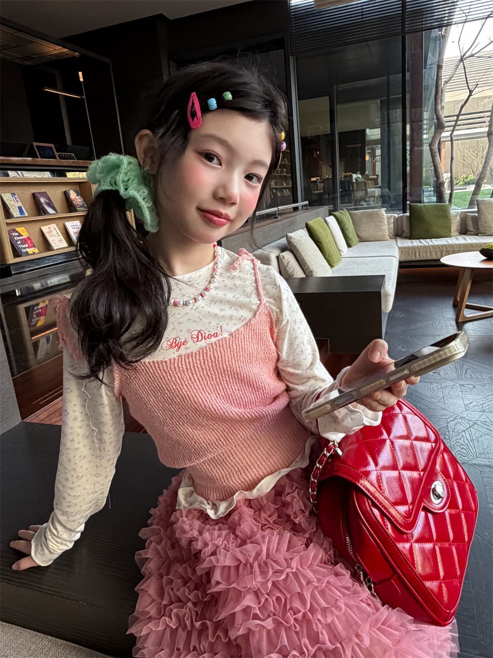 Spring design children's knitted sweater, children's clothing, lifting effect, 2026 years, western style 1