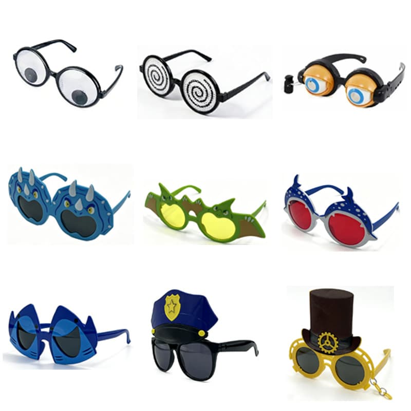 Hawaiian Party Glasses Fruit Dance Party Decoration Photo Props Beach Vacation Sunglasses Festival Funny Sunglasses 3