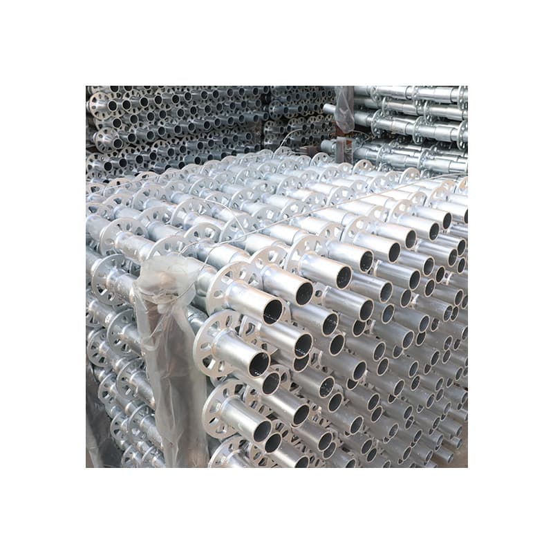Disk buckle scaffold 48 construction engineering quick-release viaduct steel support national standard galvanized disc socket-type scaffolding 5