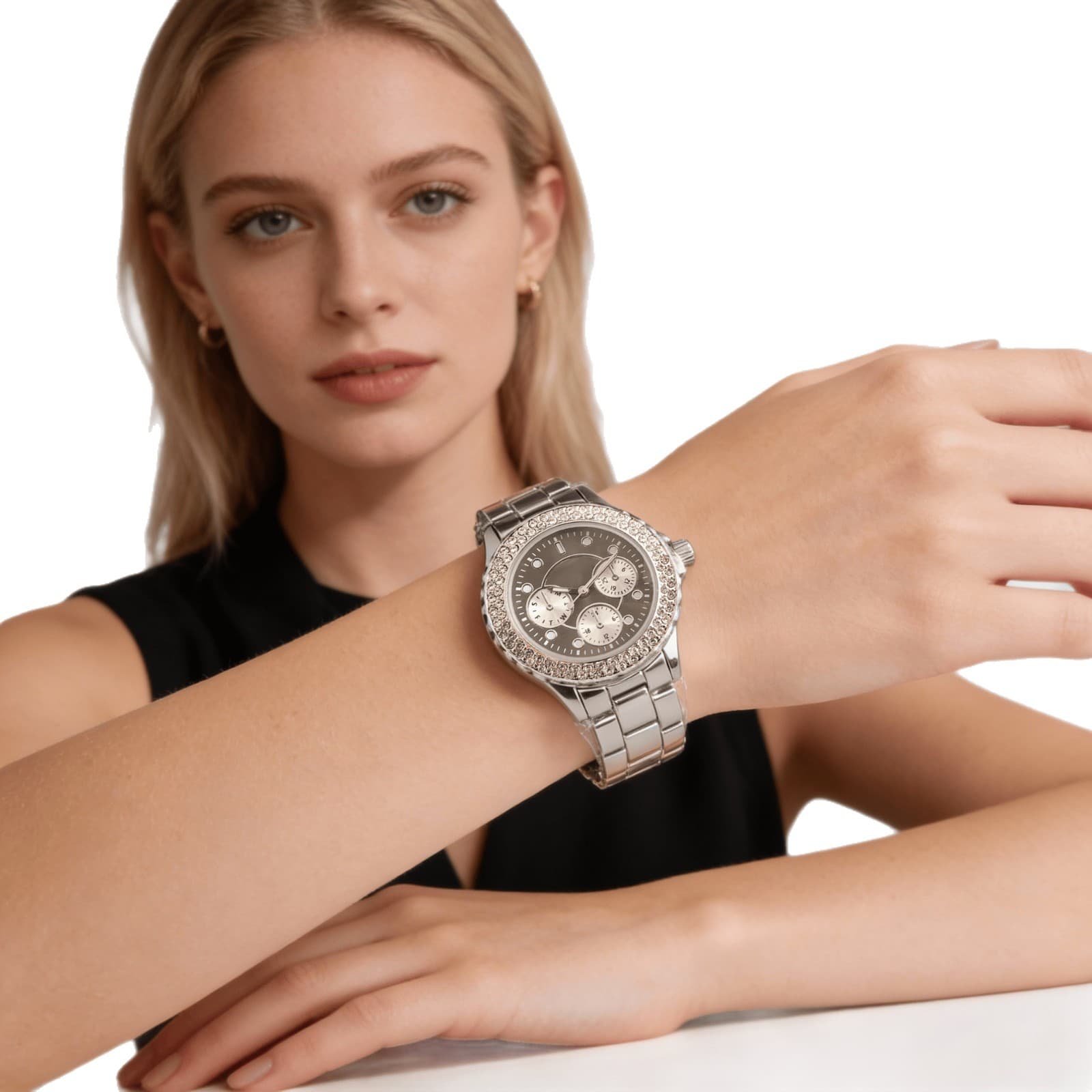 Elegant design watch, Amazon, diamond encrusted 5